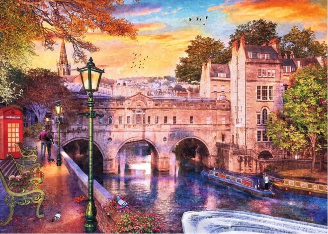 Παζλ RAVENSBURGER Λουτρική ρομαντική ατμόσφαιρα 1000 κομμάτια