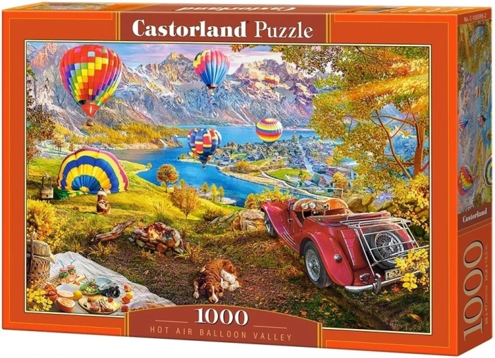 Παζλ Castorland Κοιλάδα με αερόστατα 1000 κομμάτια