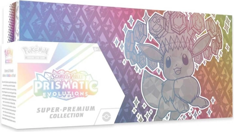 Pokémon TCG: Prismatic Evolutions – υπερπολυτελής συλλογή με Eevee
