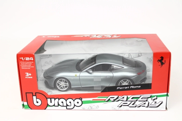 Bburago Ferrari Roma γκρι μοντέλο αυτοκινήτου σε κλίμακα 1:24