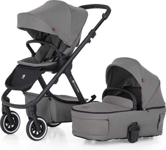 Petite&Mars συνδυαστικό καρότσι Icon 2v1 Dove Grey Lite Air