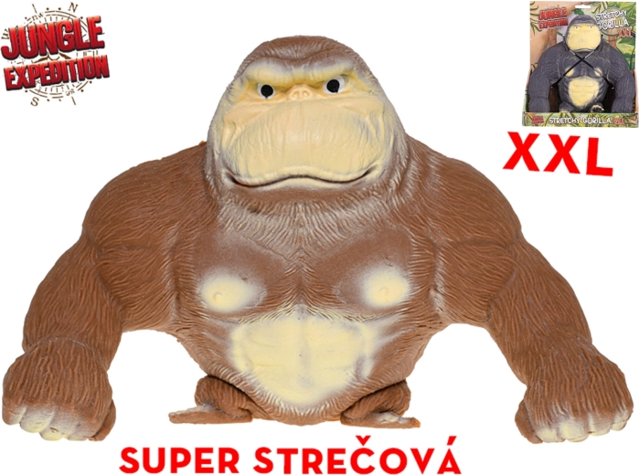 Jungle Expedition σούπερ ελαστικός γορίλας XXL 22 cm