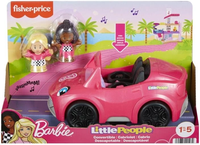 Fisher-Price Little People Barbie κάμπριο με ήχους