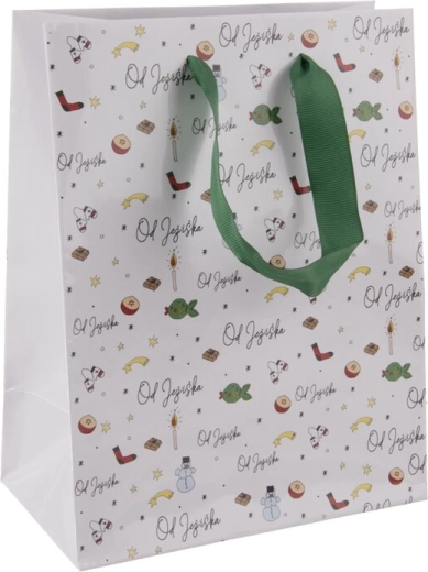 Χάρτινη δωροσακούλα από τον Άη Βασίλη 18 × 10 × 23 cm