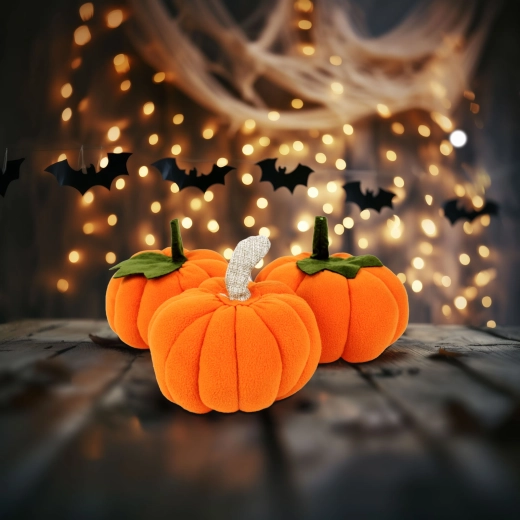 Διακοσμητική κολοκύθα για το Halloween - 1 τεμάχιο