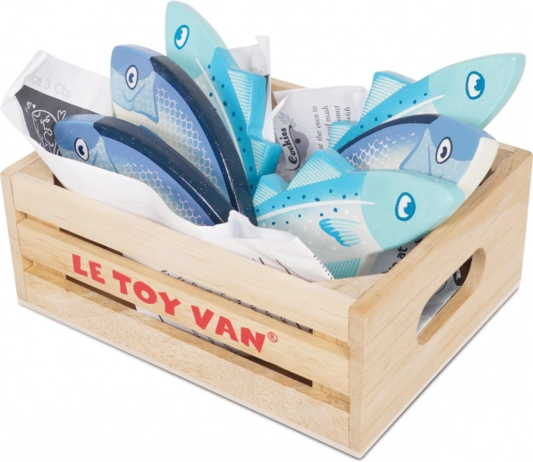 Ξύλινο τελάρο με ψαράκια Le Toy Van