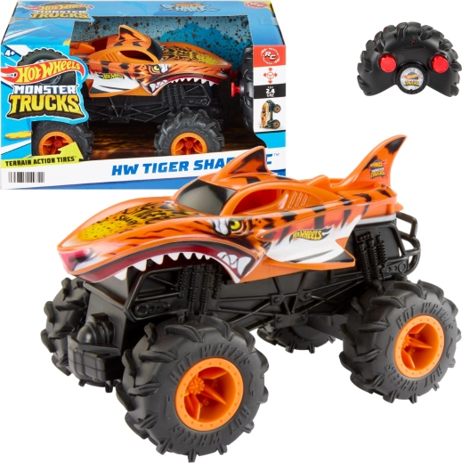 Hot Wheels RC Tiger Shark – τηλεκατευθυνόμενο off‑road monster truck