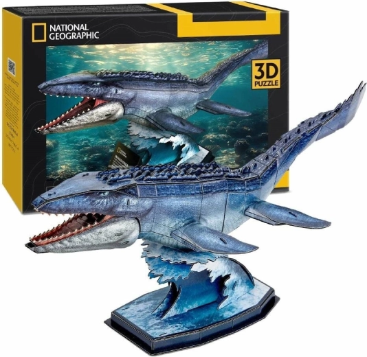CubicFun παζλ 3D National Geographic: Mosasaurus, 76 κομμάτια