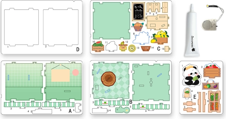 Chibi κόσμος – mini box με πάντα - 1 τεμάχιο