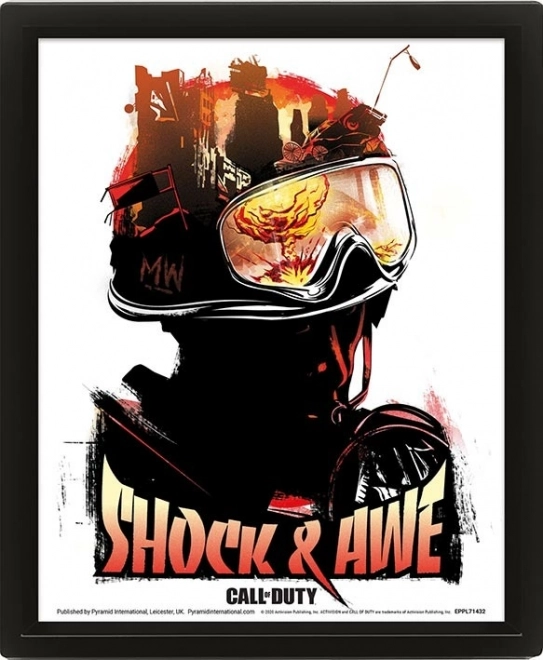3D εικόνα CALL OF DUTY Shock