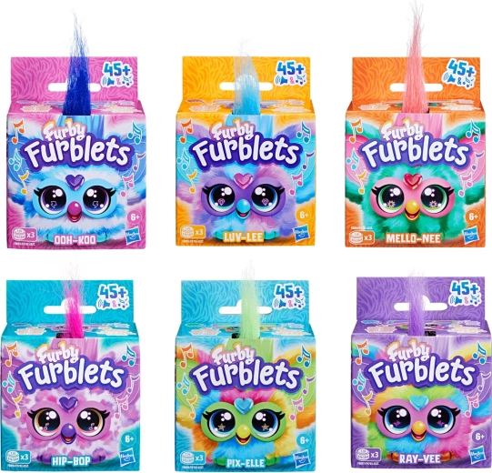 Hasbro Furby Furblets λούτρινο διαδραστικό παιχνίδι assort