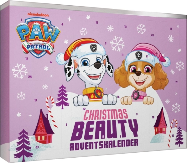 Παιδικό καλλυντικό ημερολόγιο Advent Paw Patrol, ροζ