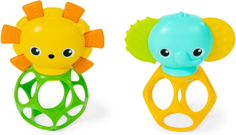 OBALL μασητικά Soother Pals, σετ 2 τεμαχίων, από 3 μηνών