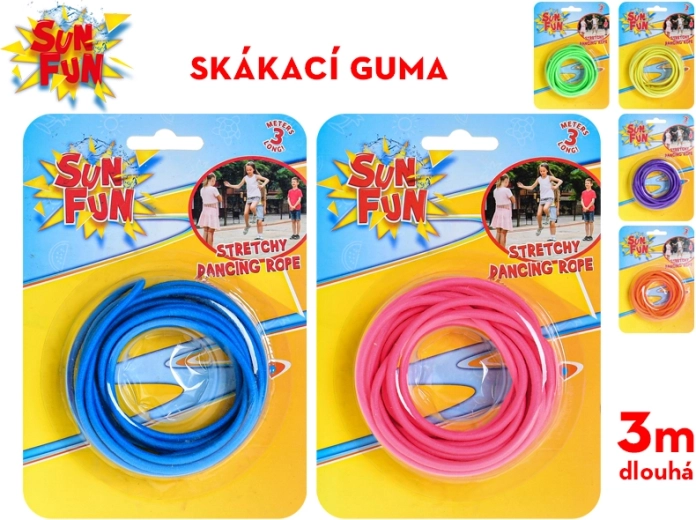 Λάστιχο για άλματα Sun Fun 300 cm – παιδικό λάστιχο για άλματα σε 6 χρώματα