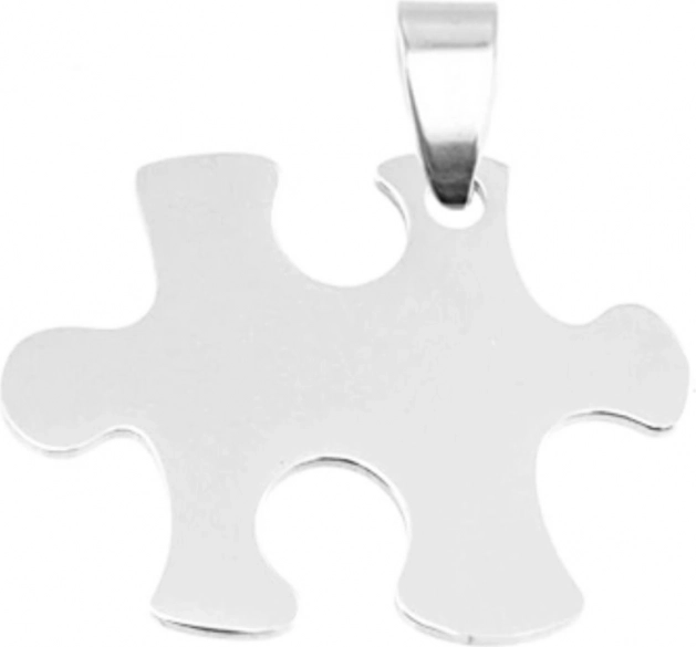 Ατσάλινο μενταγιόν Puzzle