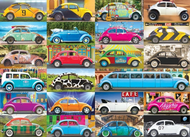 Παζλ Volkswagen Beetle: Σκαραβαίος στους δρόμους 1000 κομμάτια