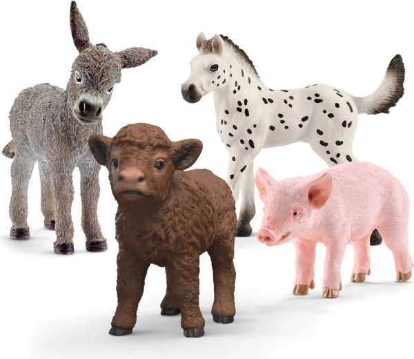 Schleich Farm World μωρά ζώων στη φάρμα – σετ φιγούρων
