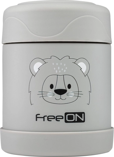 FreeON ανοξείδωτο θερμός φαγητού 350 ml – Γκρι