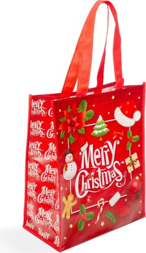 Χριστουγεννιάτικη τσάντα αγορών Merry Christmas