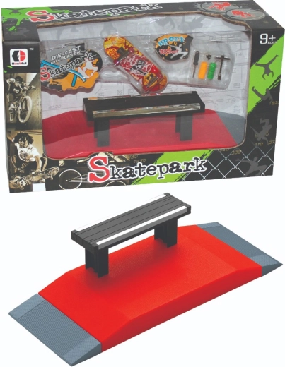 Skatepark SKATEPARK για fingerboard με παγκάκι