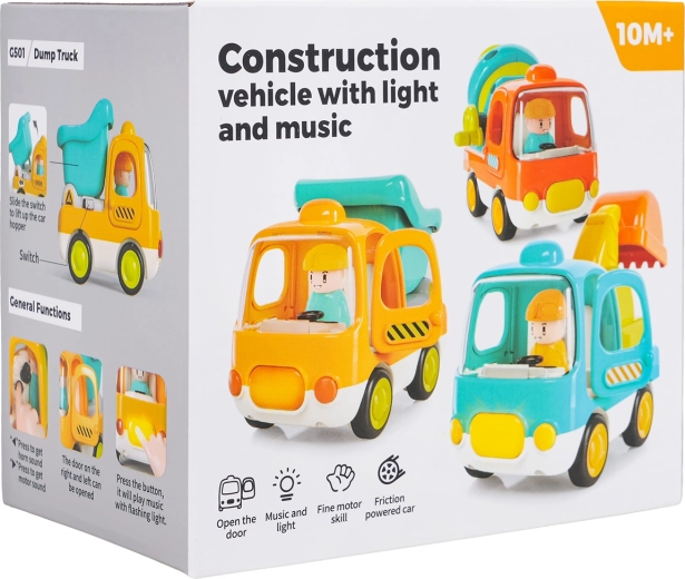 Διαδραστικός παιδικός εκσκαφέας με ήχους και φώτα