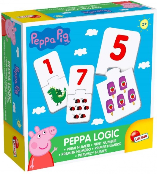 Peppa Pig παζλ δύο κομματιών για τους μικρότερους