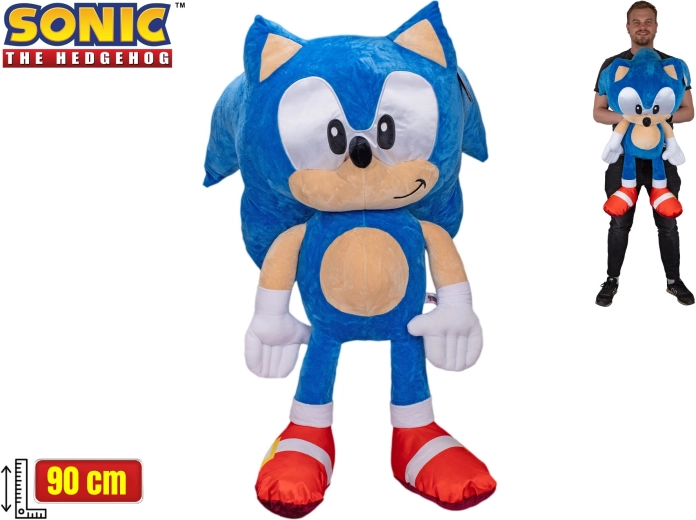 Λούτρινος σκαντζόχοιρος SONIC Classic 90 cm