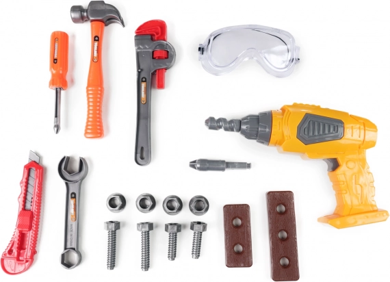 Παιδικό σετ εργαλείων με λειτουργικό τρυπάνι