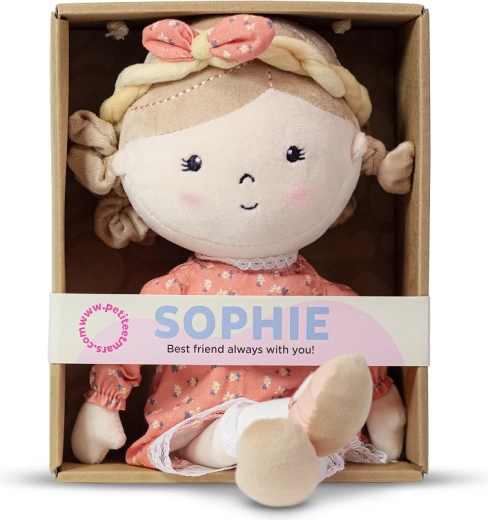 Λούτρινη κούκλα Sophie 35 εκ. PETITE & MARS