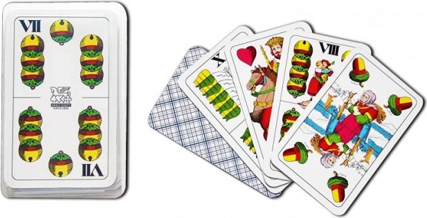 Μαριάζ διπλοκέφαλες κάρτες – καρό