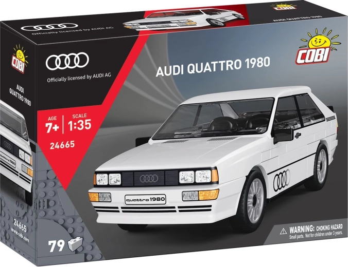 Cobi Audi Quattro 1980 1:35 (79 κομμάτια)