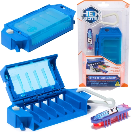 Hexbug HEXBOTS Nano On‑The‑Go Launcher με μικρο‑ρομπότ