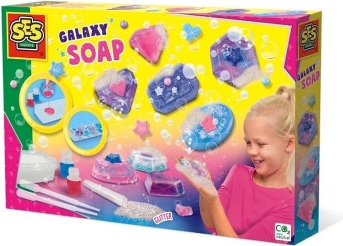 SES Creative Galaxy soap – δημιουργικό σετ για την κατασκευή σαπουνιών