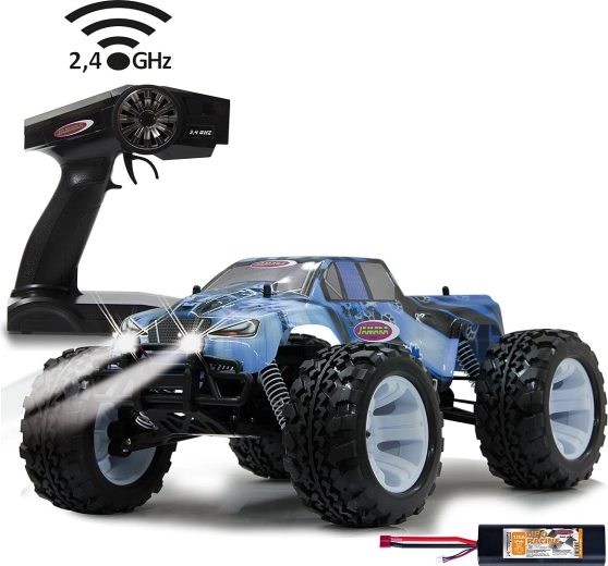 Jamara Ice Tiger ηλεκτρικό τηλεκατευθυνόμενο monster truck 4WD 1:10 με φωτισμό LED