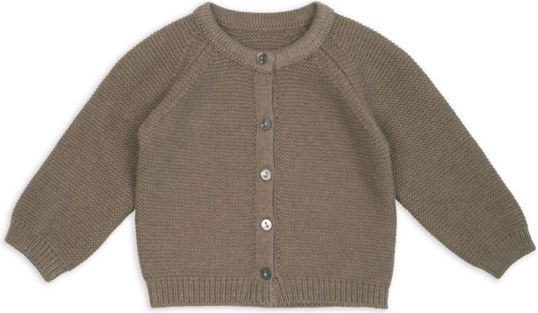Πλεκτή παιδική ζακέτα Lodger από μαλλί merino Buffalo, μέγεθος 62