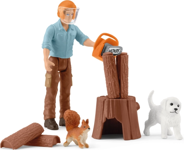 Δασοφύλακας – σετ παιχνιδιού SCHLEICH Pocket Set