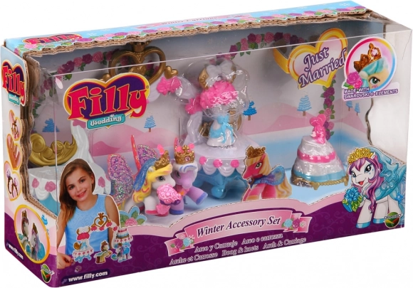 Σετ γάμου Filly Winter
