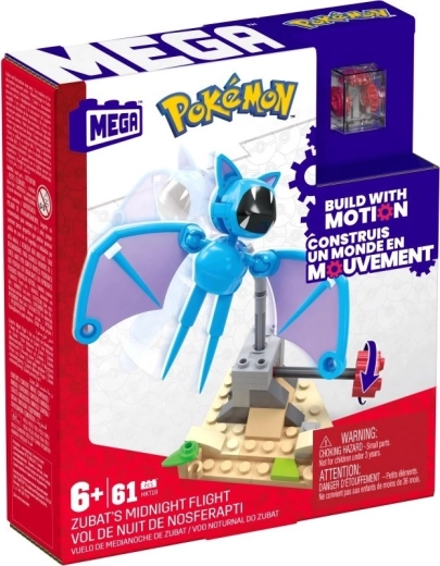 Πλαστικά σετ κατασκευών MEGA Pokémon – Νυχτερινή πτήση του Zubat