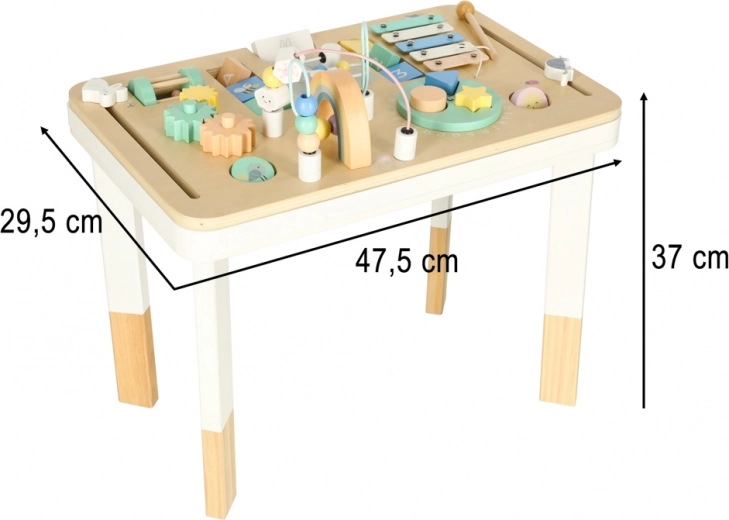 Ασφαλής ξύλινη κατασκευή και συμπαγές μέγεθος