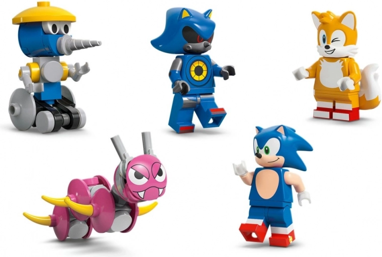 Πέντε χαρακτήρες από τον κόσμο του SONIC