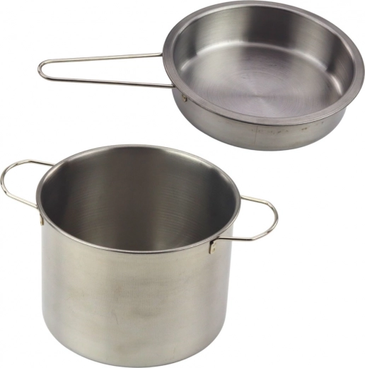 Μεταλλικά σκεύη σαν αληθινά