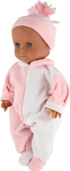 Απαλός λευκό-ροζ σχεδιασμός