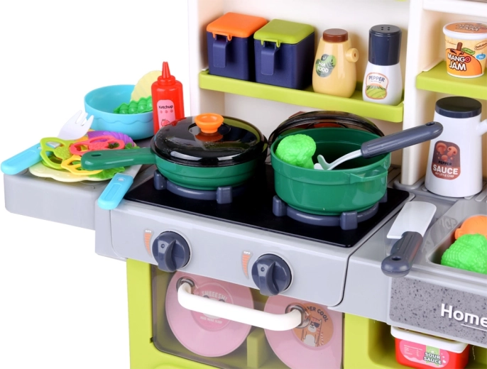 Ρεαλιστικό μαγείρεμα με φως, ήχο και ατμό