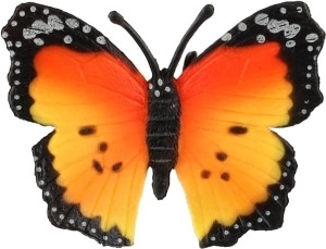 Πιστά χρώματα και σχέδιο φτερών