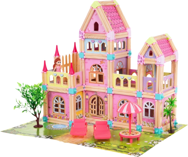 Λεπτομερής και πολύχρωμη κατασκευή