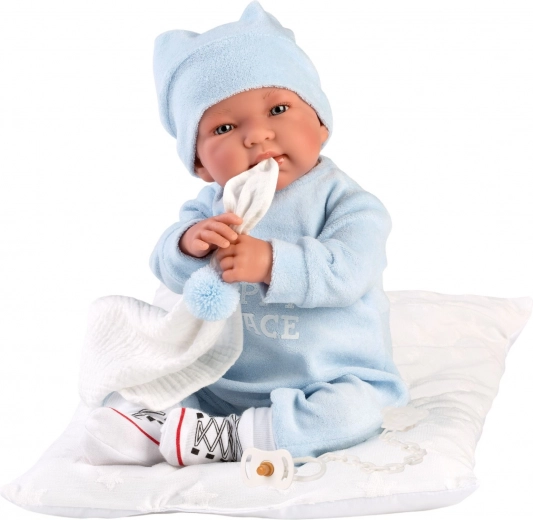 Κουβερτούλα αγκαλιάς με φουντίτσα για χαλάρωση