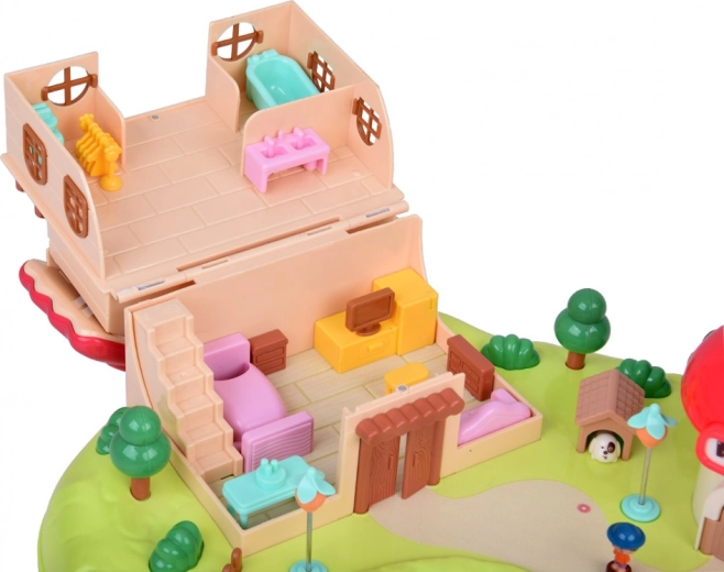 Πλούσια εξοπλισμένα δωμάτια και σκηνικό παιχνιδιού