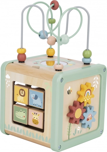 Σόρτερ σχημάτων και περιστρεφόμενοι κύβοι με ζωάκια