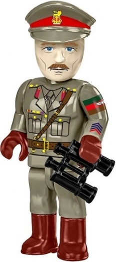 Φιγούρα αξιωματικού και πινακίδα ονόματος μοντέλου