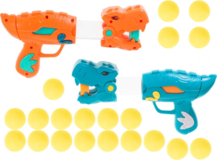 Περιλαμβάνει δύο διαδραστικά πιστόλια